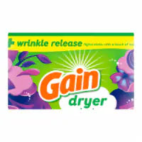 Gain Wrinkle Release Moonlight Breeze Dryer Sheets