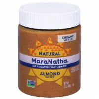 MaraNatha® No Salt or Sugar Added Creamy Almond Butter