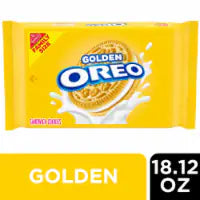 OREO Golden Sandwich Cookies Family Size