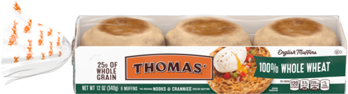 Thomas' Whole Wheat English Muffins