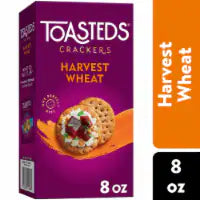 Toasteds® Harvest Wheat Crackers