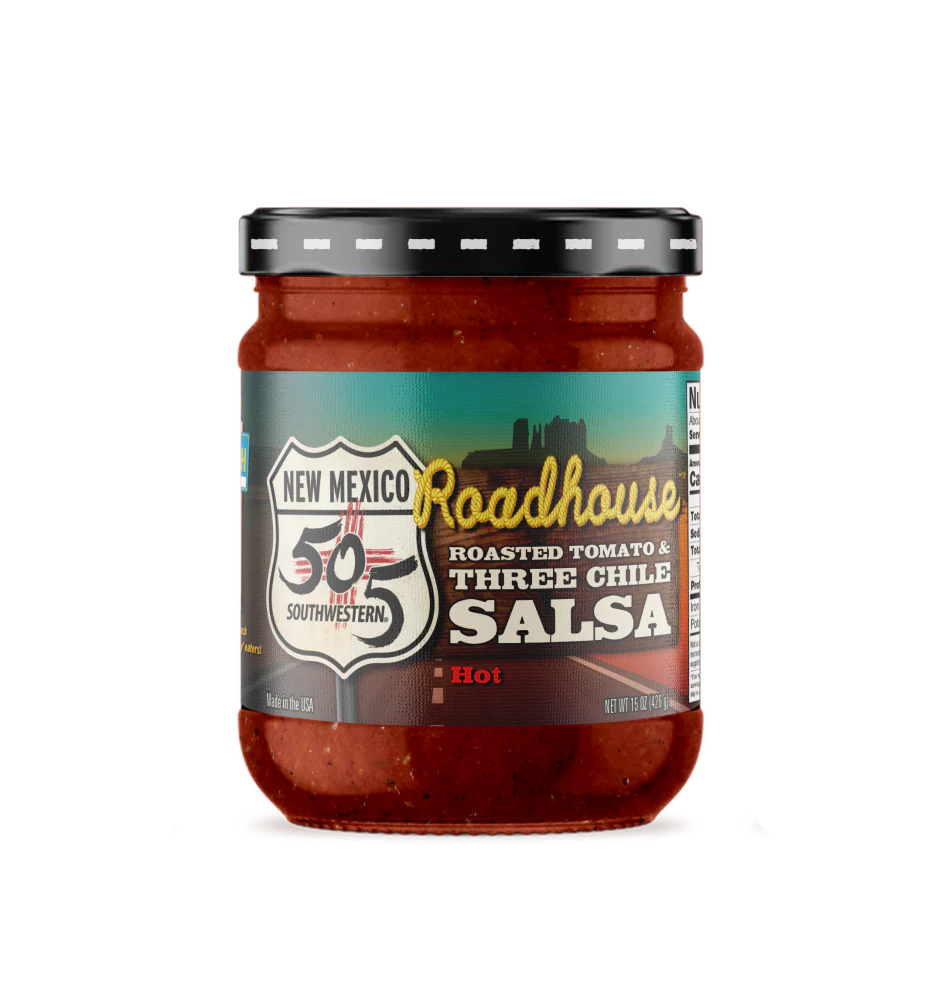 505 Southwestern Roadhouse Texas Style Medium Salsa 15 Oz