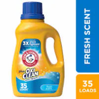 ARM & HAMMER Plus OxiClean Fresh Scent Liquid Laundry Detergent