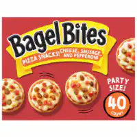 Bagel Bites Cheese & Pepperoni Mini Pizza Bagel Frozen Snacks