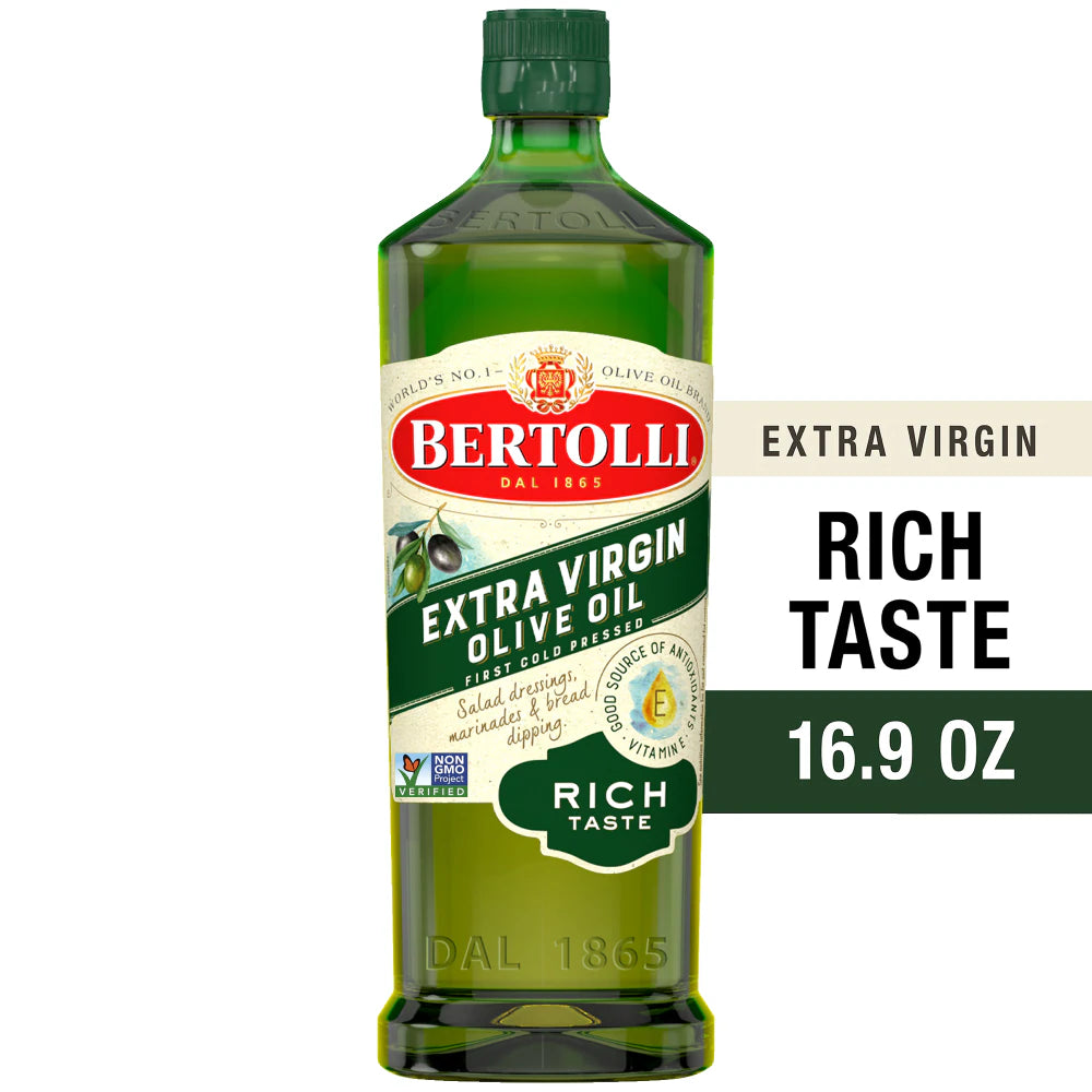 Bertolli Extra Virgin Olive Oil, Rich Taste