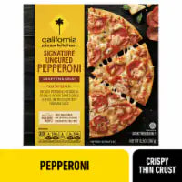 California Pizza Kitchen Four Cheese Pizza with Crispy Thin Crust