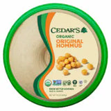 Cedar's Foods Organic Original Hummus 10 Oz