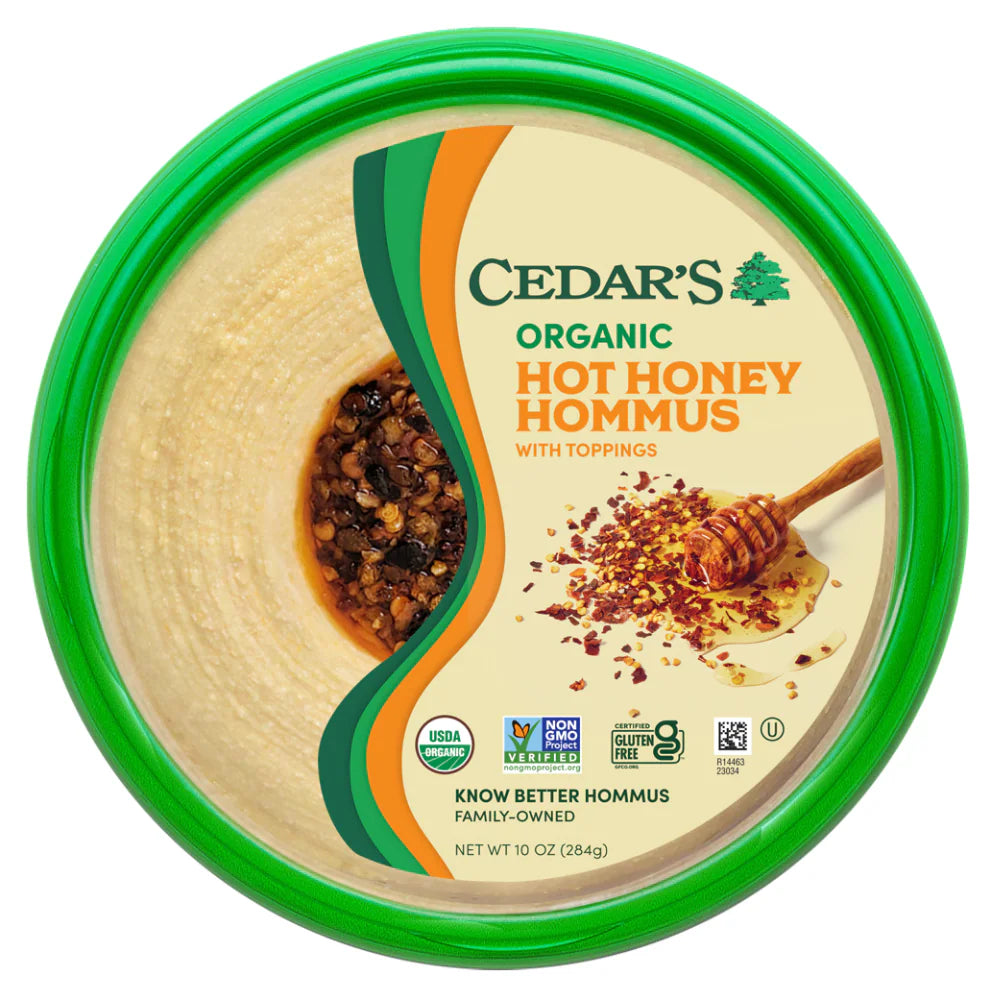 Cedar's Foods Organic Original Hummus 10 Oz