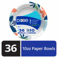 Dixie® Paper Bowls 10 Ounce Disposable Bowl