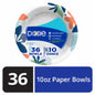 Dixie® Paper Bowls 10 Ounce Disposable Bowl