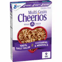 General Mills Multi Grain Cheerios Cereal and Protein Flavors