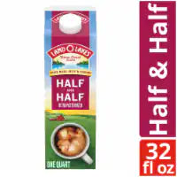 Half & Half and Heavy Cream