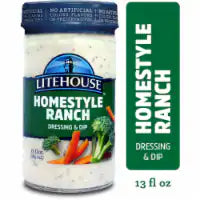 Litehouse Homestyle Ranch Dressing & Dip 13 fl oz