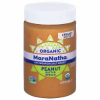 MaraNatha® Organic No Sugar or Salt Added Creamy Peanut Butter Spread