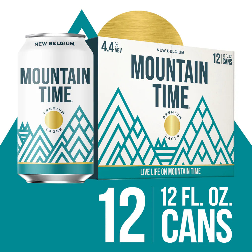 New Belgium Mountain Time Lager Craft Beer