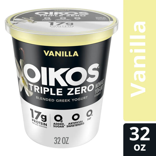 Oikos Triple Zero  Nonfat Greek Yogurt