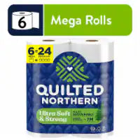 Quilted Northern® Ultra Soft and Strong® Toilet Paper Mega Rolls