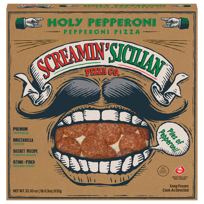 Screamin' Sicilian® Bessie's Revenge Cheese Frozen Pizza