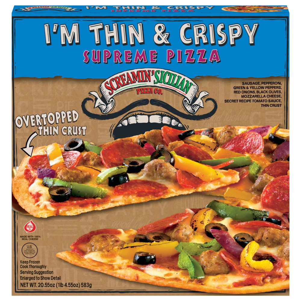 Screamin' Sicilian® Bessie's Revenge Cheese Frozen Pizza