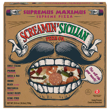 Screamin' Sicilian® Bessie's Revenge Cheese Frozen Pizza