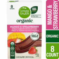 Simple Truth Organic® Strawberry Mango Strips 8 Ct