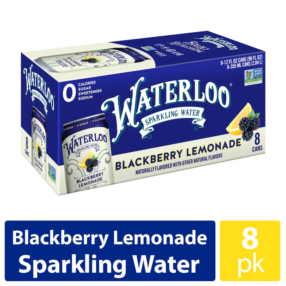 Waterloo Blackberry Lemonade Sparkling Water