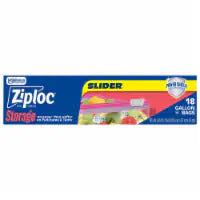 Ziploc® Brand Storage Slider Gallon Bags Power Shield™ Technology