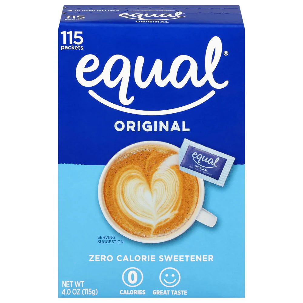 Equal® Zero Calorie Sweetener Packets  115ct