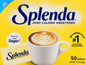 Splenda® Zero Calorie Sweetener Packets  50ct