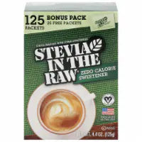 Stevia In The Raw® Zero Calorie Sweetener Packets  125ct